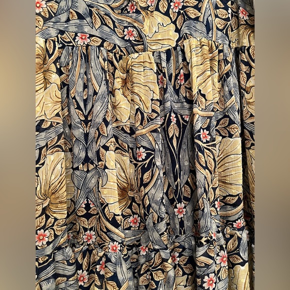 H&M + Morris & Co. patterned floral maxi dress - Picture 4 of 5